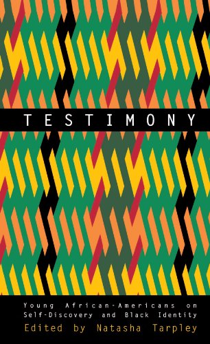 Stock image for Testimony : Young African-Americans on Self-Discovery and Black Identity for sale by Better World Books