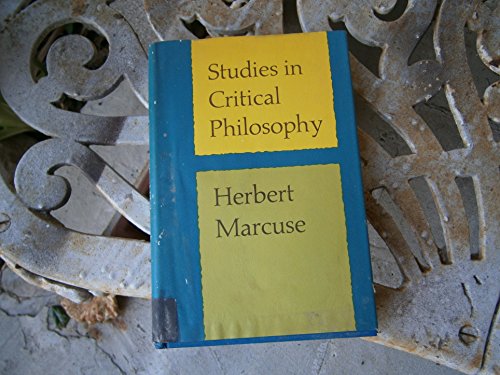 9780807015285: Studies in critical philosophy [Gebundene Ausgabe] by