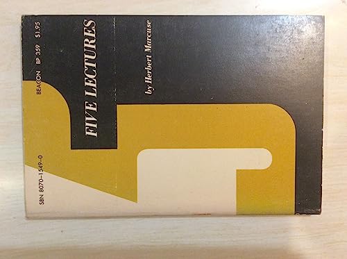9780807015490: Title: Five Lectures Psychoanalysis Politics and Utopia
