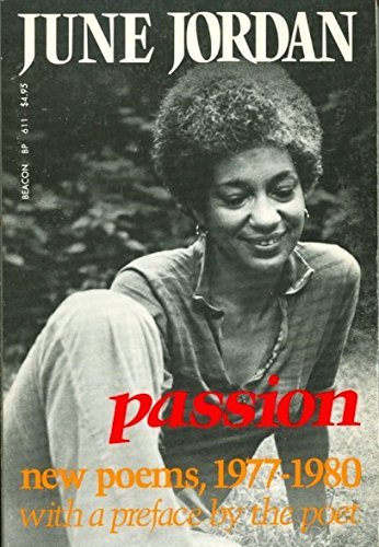 Beispielbild fr Passion : New Poems, 1977-1980 zum Verkauf von Better World Books