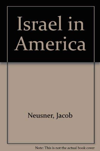 Beispielbild fr Israel in America zum Verkauf von Wonder Book