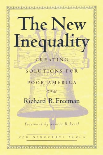 Imagen de archivo de The New Inequality: Creating Solutions for Poor America (New democracy forum): 1 a la venta por AwesomeBooks