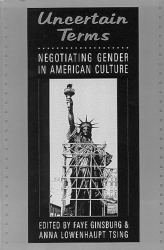 Stock image for Uncertain Terms: Negotiating Gender in American Culture for sale by HPB-Ruby