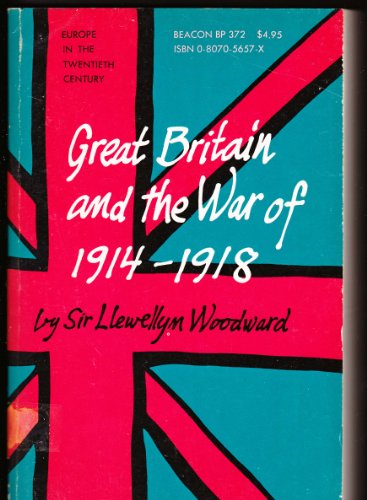 Beispielbild fr Great Britain and the War of 1914-1918 zum Verkauf von Better World Books: West