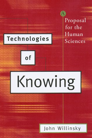 Stock image for Technologies of Knowing. for sale by Priceless Books