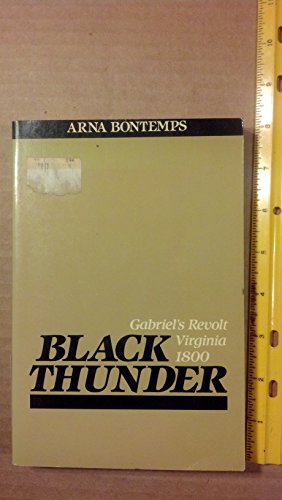 Beispielbild fr Black Thunder zum Verkauf von HPB Inc.