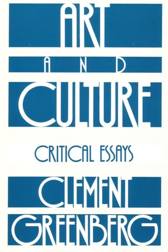 Stock image for Art and Culture: Critical Essays for sale by SecondSale