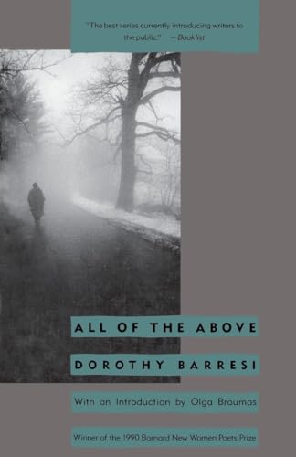 Imagen de archivo de All of the Above (Barnard New Women Poets) a la venta por Books From California