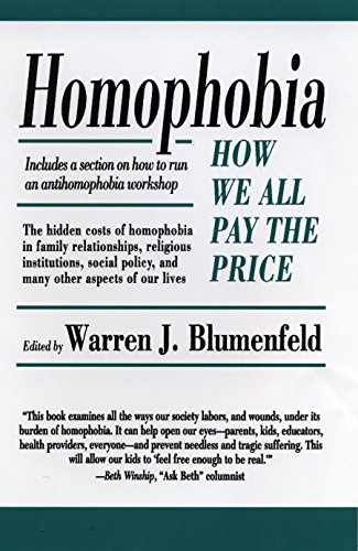 Stock image for Homophobia: How We All Pay the Price for sale by SecondSale