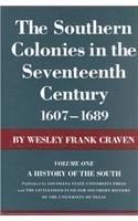 9780807100011: The Southern Colonies in the Seventeenth Century, 1607-1689: v. 1 (A History of the South)