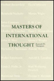 9780807105801: Masters of International Thought: Major Twentieth-Century Theorists and the World Crisis