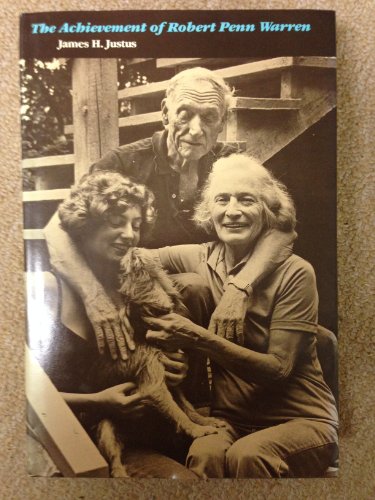 Stock image for The achievement of Robert Penn Warren (Southern literary studies) for sale by Discover Books