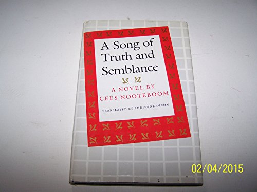 Beispielbild fr Song of Truth and Semblance: A Novel zum Verkauf von HPB-Red