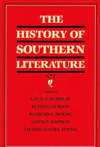 Imagen de archivo de History of Southern Literature a la venta por Arnold M. Herr