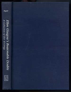 Beispielbild fr Ellen Glasgow's Reasonable Doubts: A Collection of Her Writings (Southern Literary Studies) zum Verkauf von Wonder Book