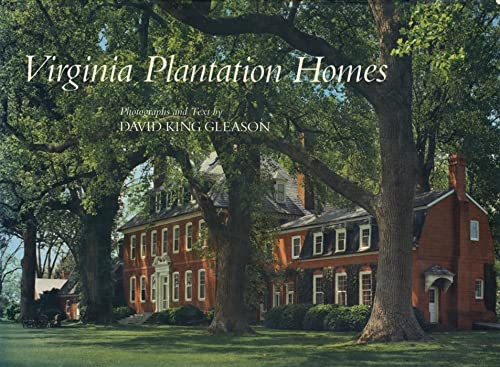 Beispielbild fr Virginia Plantation Homes zum Verkauf von Goodwill of Colorado