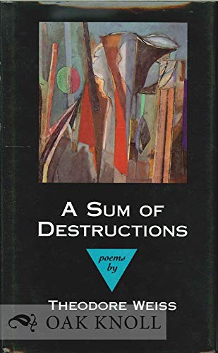 Stock image for A Sum of Destructions: Poems for sale by HALCYON BOOKS