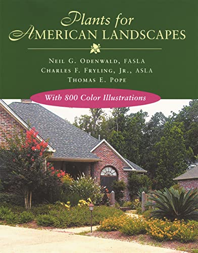 Imagen de archivo de Plants for American Landscapes a la venta por Better World Books