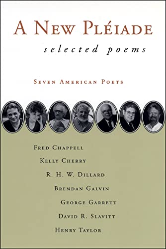 Beispielbild fr A New Pleiade : Selected Poems zum Verkauf von Better World Books