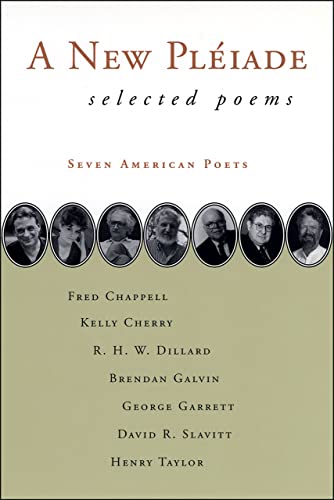 Stock image for A New Pleiade: Selected Poems (Poetry) for sale by Bluff Books