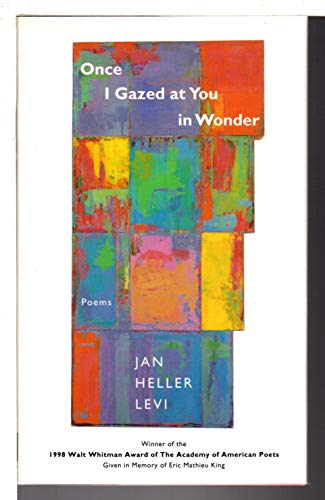 Beispielbild fr Once I Gazed at You in Wonder: Poems zum Verkauf von Wonder Book