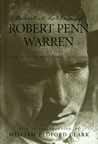 Beispielbild fr Selected Letters of Robert Penn Warren zum Verkauf von Blackwell's