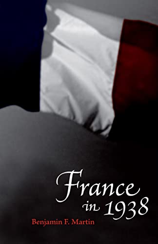 Imagen de archivo de France in 1938 a la venta por ThriftBooks-Dallas