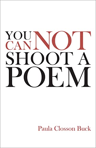 Beispielbild fr You Cannot Shoot a Poem: Poems zum Verkauf von Buchpark