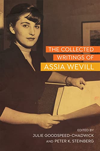 Beispielbild fr The Collected Writings of Assia Wevill zum Verkauf von Blackwell's