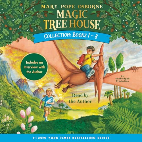 9780807206126: Magic Tree House Bks 1-8 Cd (Unabridged) [Idioma Ingls]: Dinosaurs Before Dark, The Knight at Dawn, Mummies in the Morning, Pirates Past Noon, Night ... the Amazon, and more! (Magic Tree House (R))