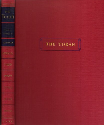 Stock image for The Torah : A Modern Commentary: Leviticus for sale by Better World Books