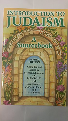 Stock image for Introduction to Judaism: A Source Book for sale by Revaluation Books