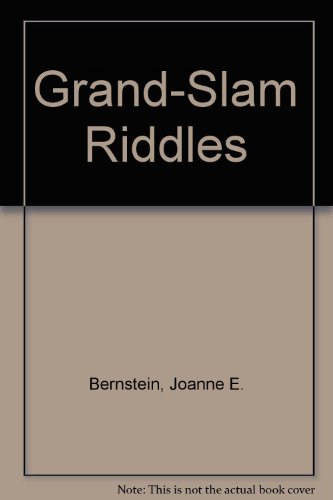 Grand-Slam Riddles (9780807530382) by Bernstein, Joanne E.; Cohen, Paul