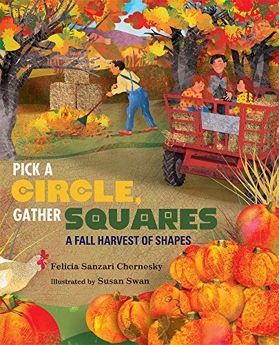 Beispielbild fr Pick a Circle, Gather Squares: A Fall Harvest of Shapes zum Verkauf von SecondSale