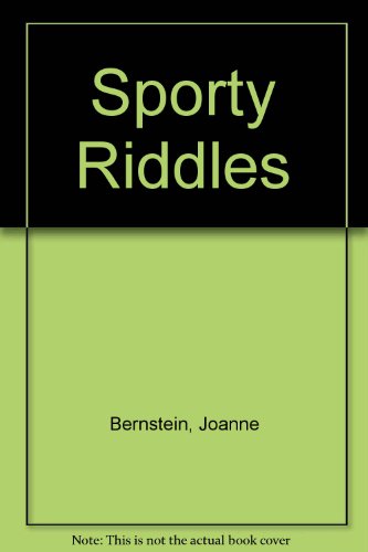 Sporty Riddles (9780807575901) by Bernstein, Joanne; Cohen, Paul