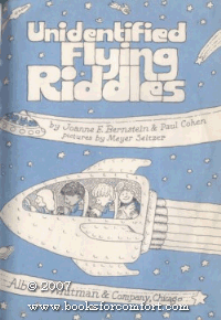 Unidentified Flying Riddles (9780807583296) by Bernstein, Joanne; Cohen, Paul