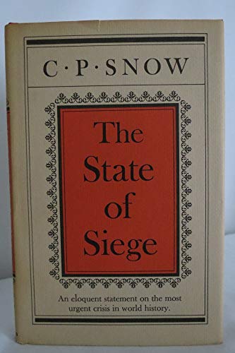 Imagen de archivo de A State of Siege a la venta por Better World Books