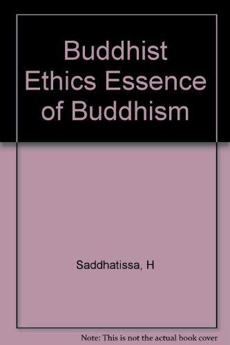 Stock image for Buddhist Ethics for sale by Better World Books
