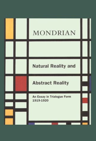 Imagen de archivo de Natural Reality and Abstract Reality: An Essay in Trialogue Form/1919-1920 a la venta por Books of the Smoky Mountains