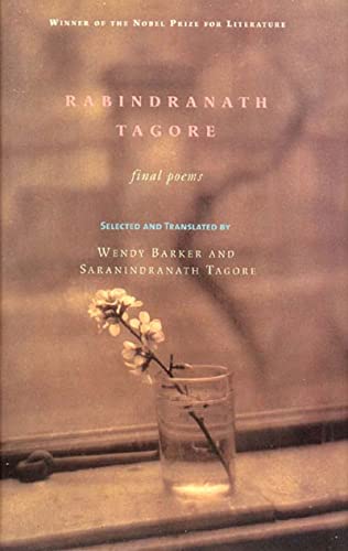 Beispielbild fr Tagore Final Poems zum Verkauf von Better World Books