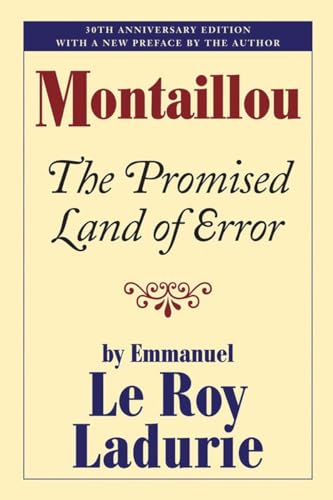 Imagen de archivo de Montaillou: The Promised Land of Error a la venta por New Legacy Books
