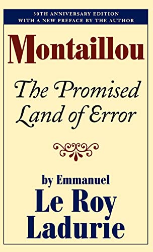 Imagen de archivo de Montaillou: The Promised Land of Error a la venta por Lucky's Textbooks