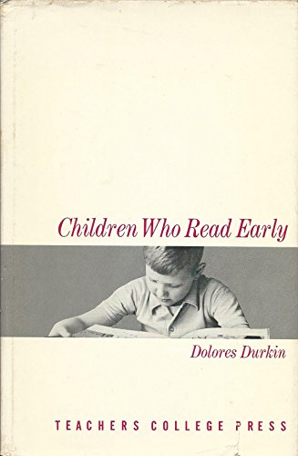 Stock image for Children Who Read Early for sale by Better World Books
