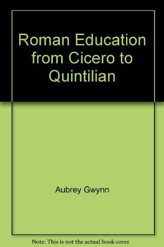 9780807714768: Roman Education from Cicero to Quintilian