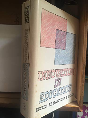 Beispielbild fr Innovation in Education zum Verkauf von Wonder Book