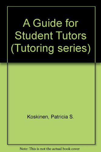Stock image for A Guide for Student Tutors for sale by Irish Booksellers