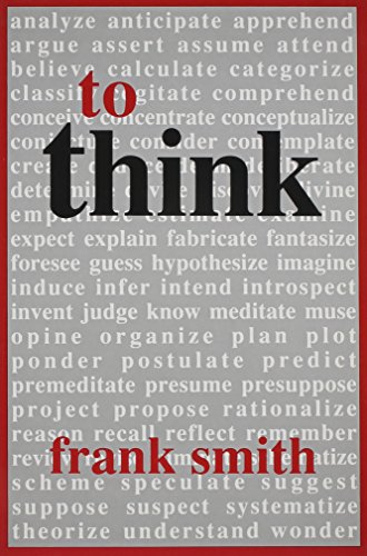 Imagen de archivo de To Think a la venta por Better World Books