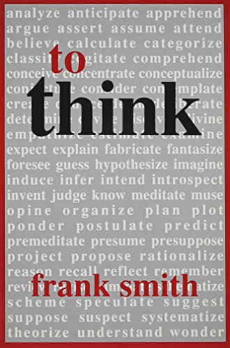 Stock image for To Think for sale by Better World Books