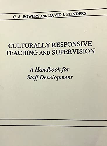 Imagen de archivo de Culturally Responsive Teaching and Supervision: A Handbook for Staff Development a la venta por Books Unplugged