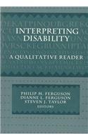 9780807731215: Interpreting Disability: A Qualitative Reader (Special education series)